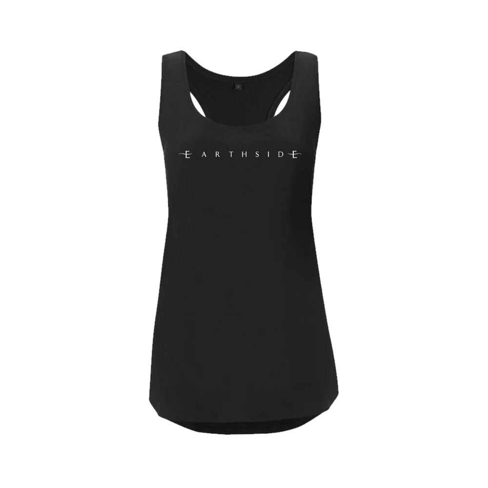 Logo Fitted Tank Top - Black