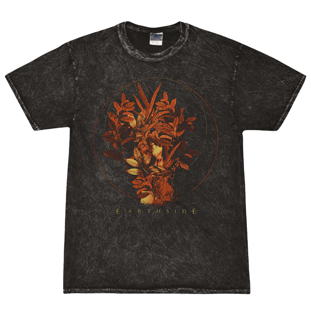 Floral T-Shirt - Stone Wash
